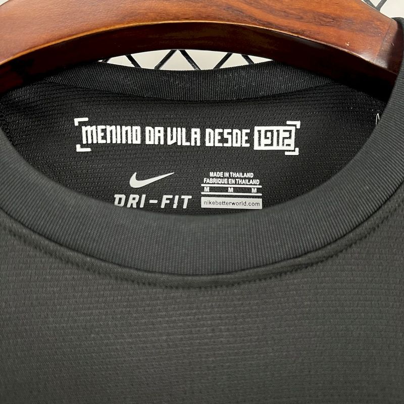 Santos 2011∕12 Black Retro Jersey(AD47)