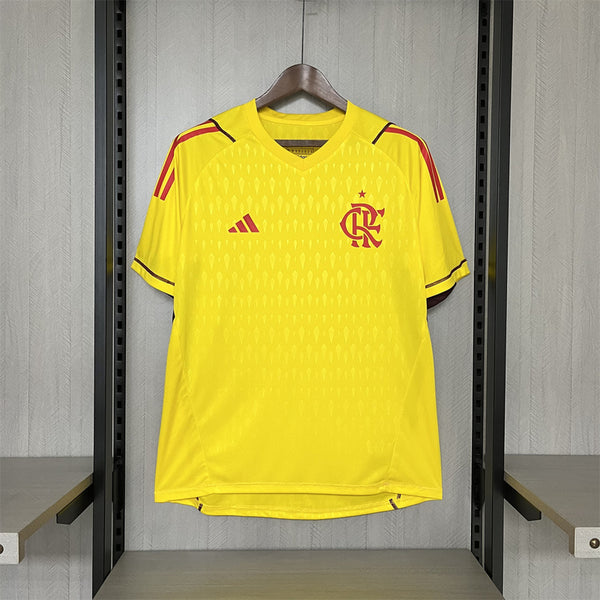 24∕25 Flamengo Limited Edition Goalkeeper Yellow Jersey S-4XL(D7F4)