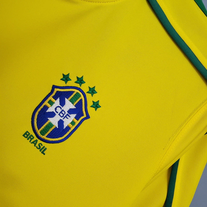 Retro Brazil 1998 home S-XXL(EA65)