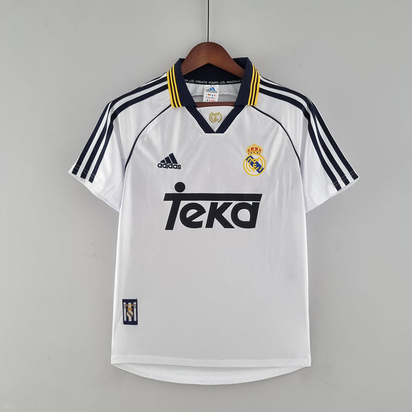 Retro Real Madrid 2000 home S-XXL(A8E9)