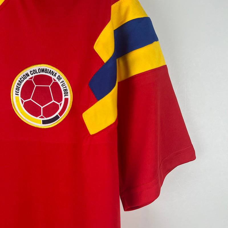 Retro Colombia 1990 Away S-XXL(EA95)