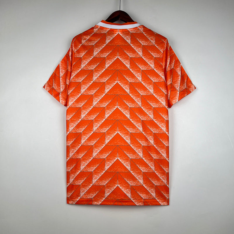 Retro Holland 1988 Home S-XXL(1F49)