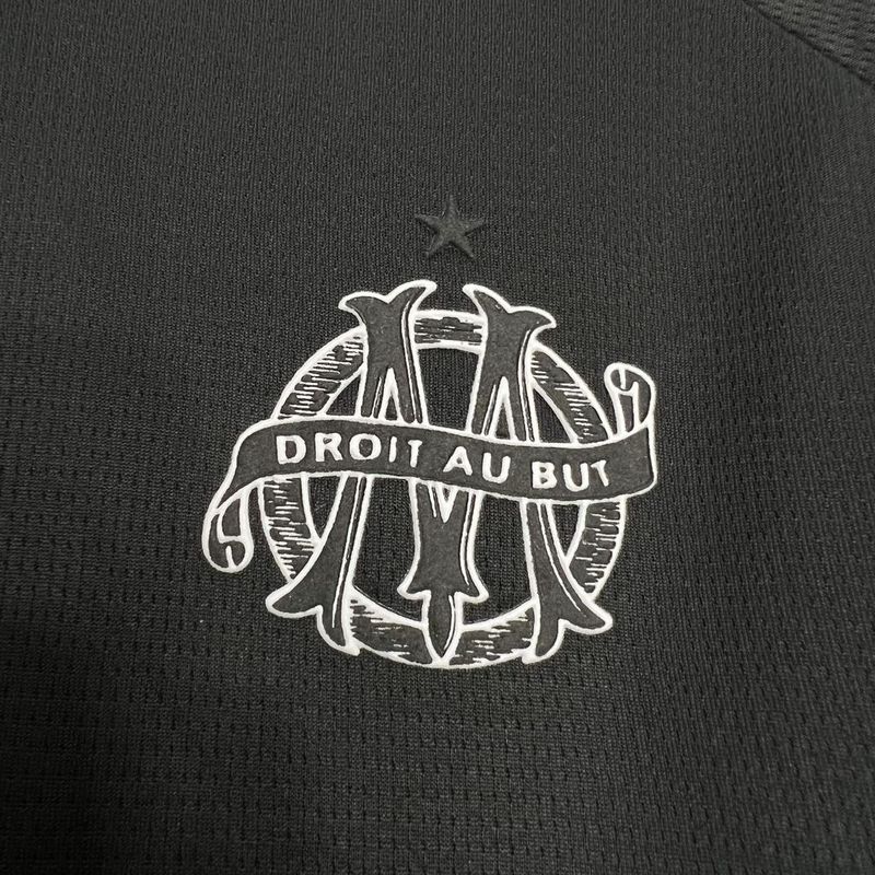 FanOlympique de Marseille 125th Anniversary Black Jersey S-XXL