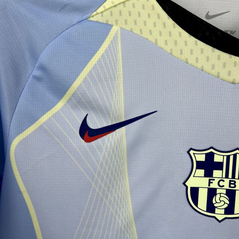 Barcelona 2025∕26 blue special edition Jersey (With Champions League)