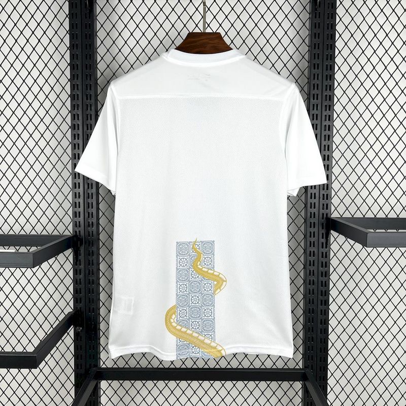 Tottenham Hotspur 2025∕26 White Gold Snake Edition Jersey