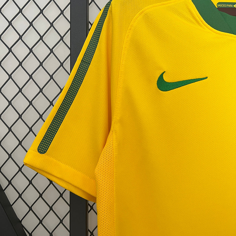 Retro Brazil 2010 Home S-XXL(C75D)