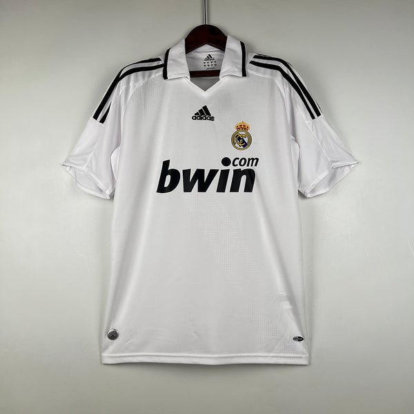 Retro Real Madrid 08∕09 Home S-XXL(E855)
