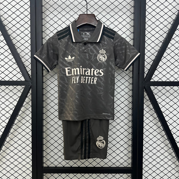 Kit Kids Real Madrid Third Jersey 2024/25
