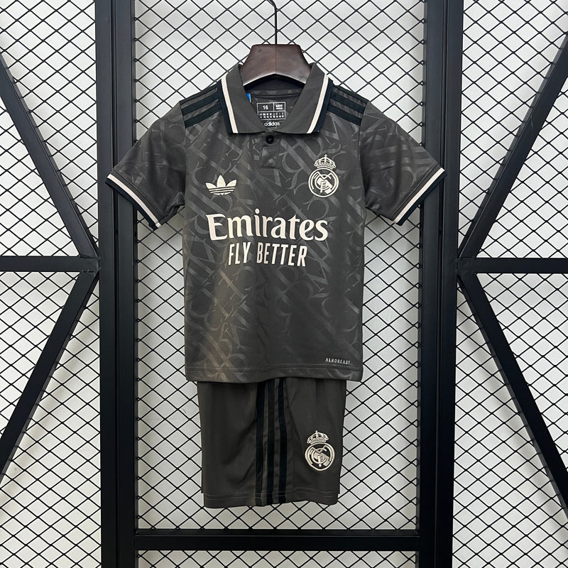 Kit Kids Real Madrid Third Jersey 2024/25