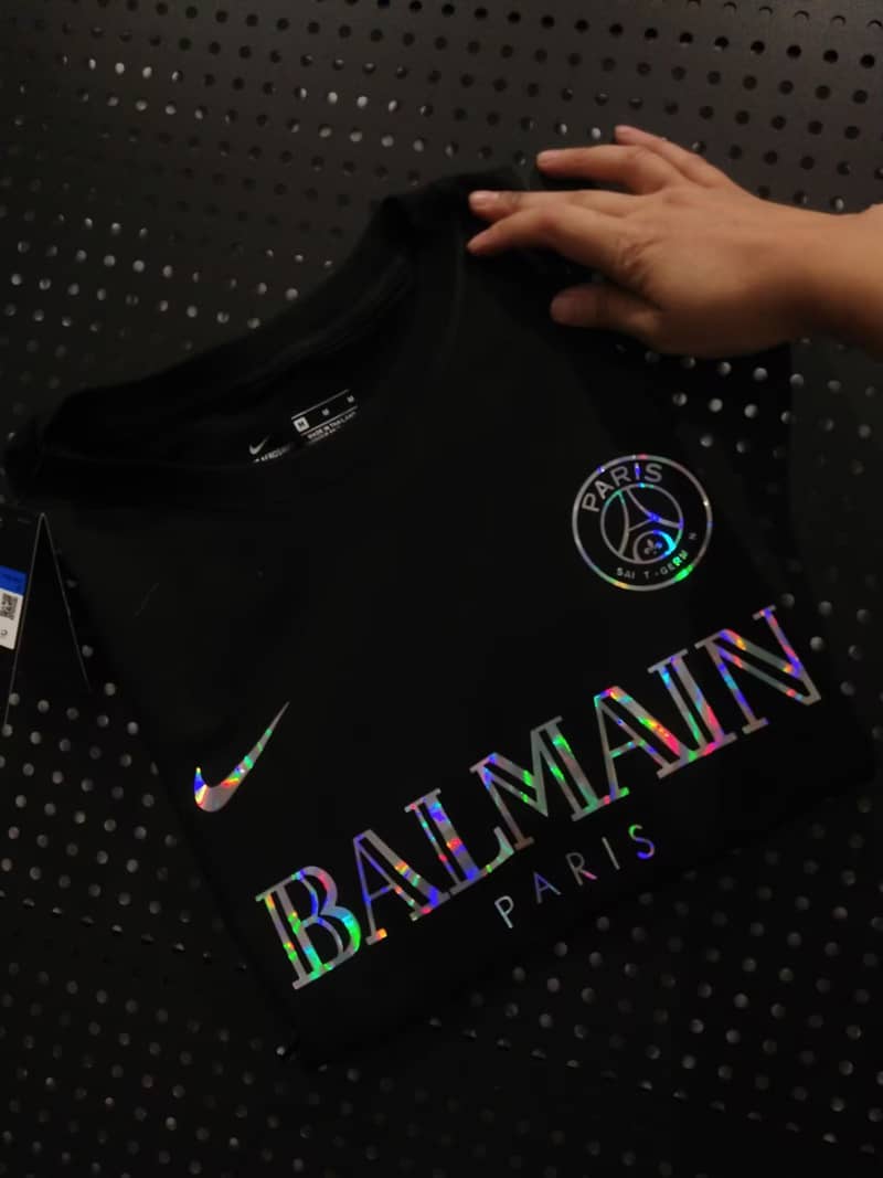PSG 23/24 Shirt Launch Special Edition Balmain Paris