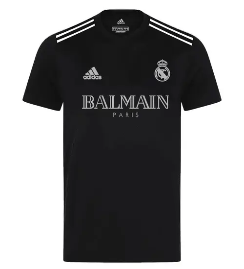 Real Madrid 23/24 Shirt Launch Special Edition Balmain Paris