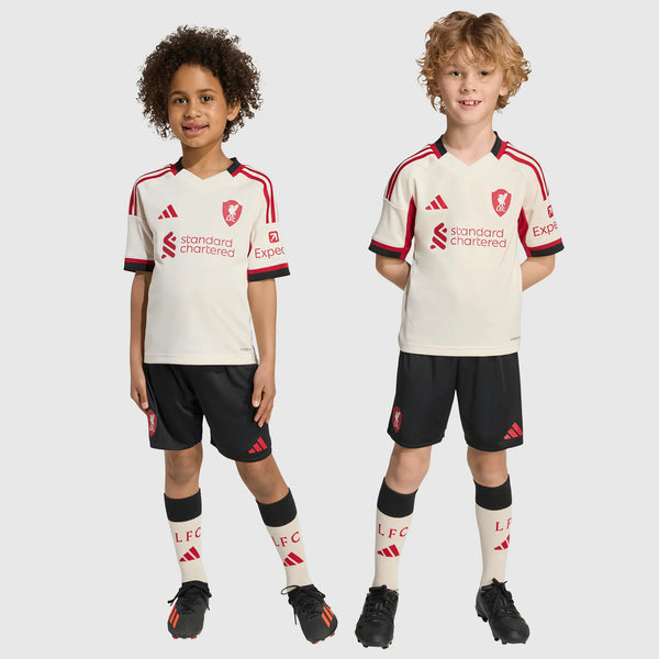 Kids Kit Liverpool 2025/26 Away Fan