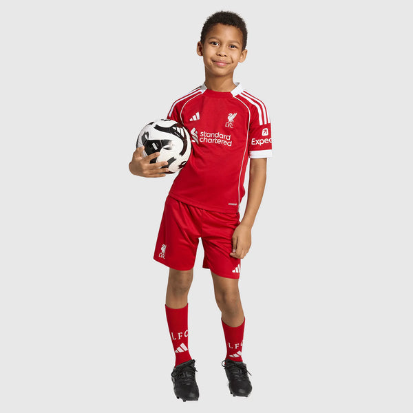 Kids Kit Liverpool 2025/26 Home Fan