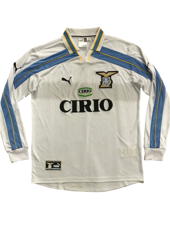 Lazio 00/01 II Away Long Sleeve Jersey - Retro Version