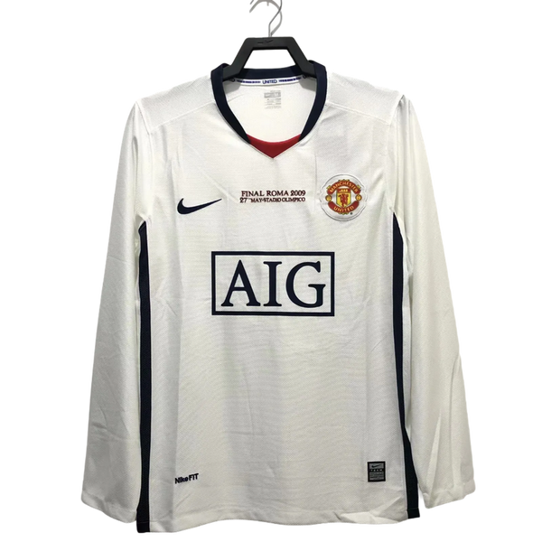 Manchester United 08/09 II Away Jersey - Long Sleeve Retro Version