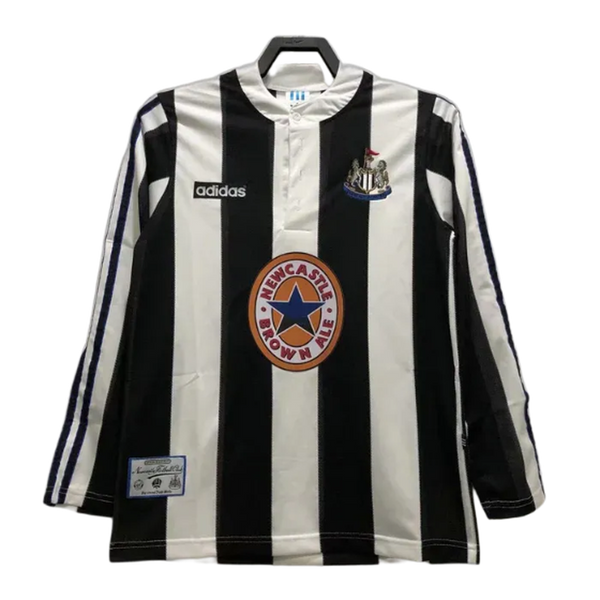 Newcastle United 95/97 I Home Jersey - Long Sleeve Retro Version