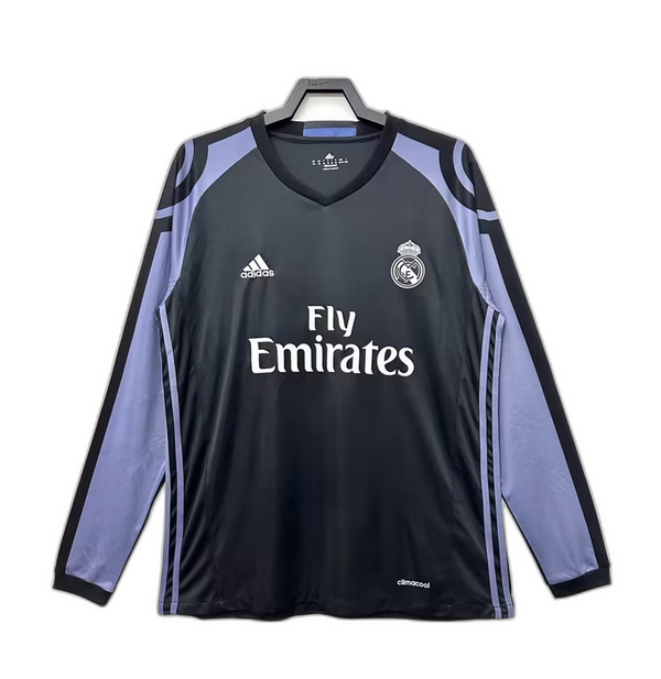 Real Madrid 16/17 III Third Jersey - Long Sleeve Retro Version