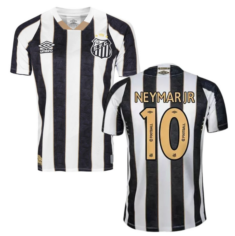 Kit Kids Santos Away 2024/25 Umbro - Neymar Jr