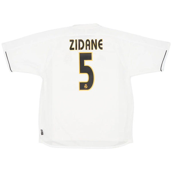 Zidane #5 Real Madrid Home Retro Jersey 2003/04